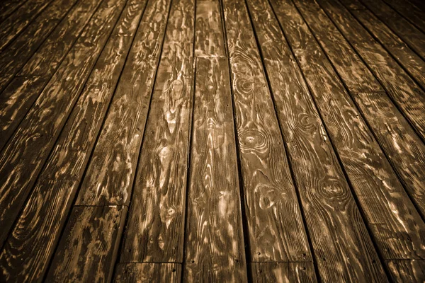Grunge houten vloer. — Stockfoto
