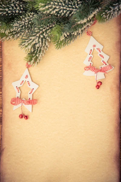 Ornamento de Natal em papel — Fotografia de Stock