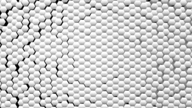 4k ultra HD arkaplanının güzel 3D animasyonu.