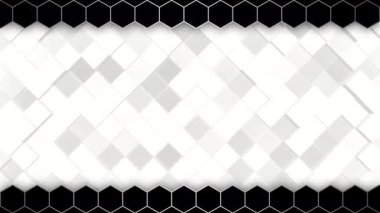 4k ultra HD arkaplanının güzel 3D animasyonu.