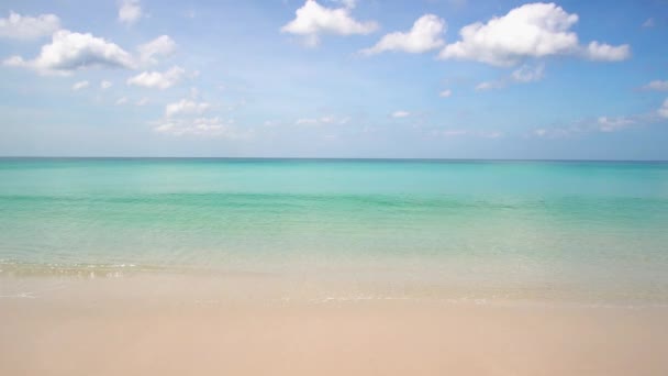 Пхукет Таиланд Путешествия Природное Видео Пхукет Пляж Море Пейзаж Видом — стоковое видео