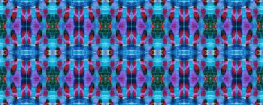 Suluboya Etnik Tasarım. 