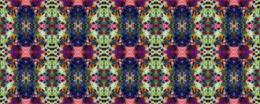 Suluboya Etnik Tasarım. 