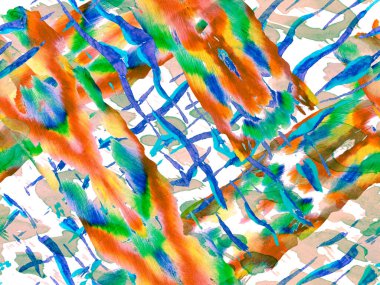 Suluboya kusursuz desen.