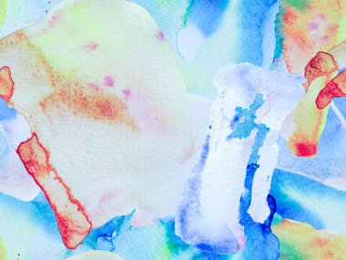 Suluboya kusursuz desen.