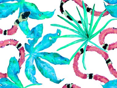 Yılan kusursuz desen.