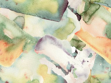 Suluboya kusursuz desen.