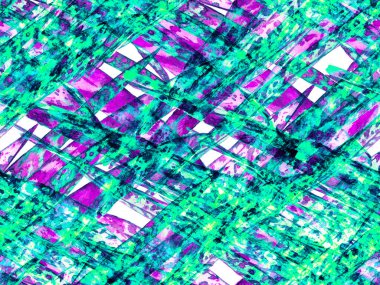 Suluboya Tertemiz Desen 'i Bırakıyor.