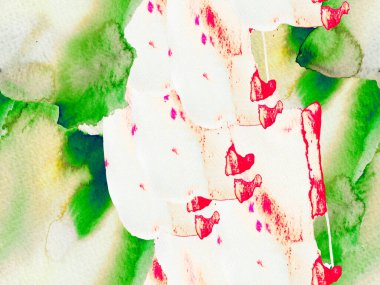 Suluboya kusursuz desen.