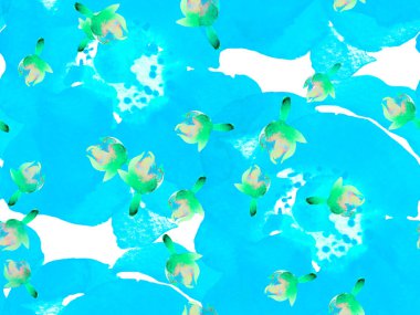 Suluboya Güller, Şakayık ve Yapraksız Kalıp. Klasik Peonie Eco Rapport. Yaz Çiçeği Arkaplanı. Botanik Çiçek İllüstrasyonu. Egzotik Mayo Tasarımı. Hawaii Kova Yazdırma.