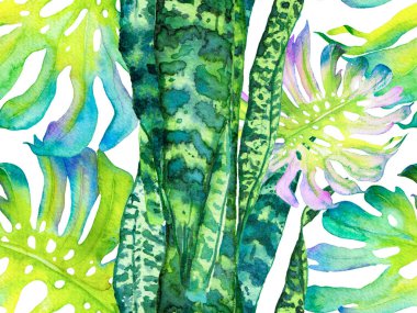 Suluboya Tertemiz Desen 'i Bırakıyor.