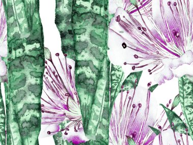 Suluboya Tertemiz Desen 'i Bırakıyor.