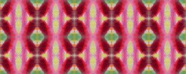 Sembol geometrik mayo deseni. Mavi, Kırmızı, Yeşil Pastel Eğlenceli Dikdörtgen İkat İlişkisi. Etnik Kusursuz Düzen. Kilim Rastgele Halı dokusu. Boyalı fırça Aztek arka planı. Suluboya Etnik Tasarım.