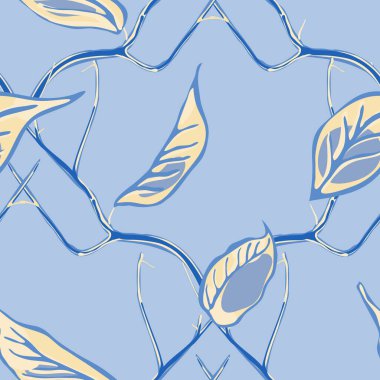 Vector Summer Citrus Yazdırma. Basit İşaretli Kireç. Klasik Mavi ve İndigo Botanik İllüstrasyonu. Psikedelik Citron Motifi. Modern El Çizimi Arkaplanı. Limonsuz Desen.