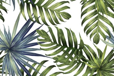 Yeşil kırmızı egzotik desen. Canavar ve amber çiçekleri tropik buket. Hawaii tişörtü ve mayo fayansı. Yatay Kaliforniya doğal doku tasarımı. Güzel bahar botanik tasarımı.