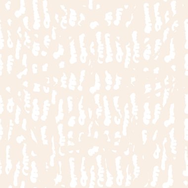 Çizgili doku deseni. Fildişi, beyaz Japon suluboya, dikişsiz baskı. Organik shibori vektör boyası arka plan. Japon kırsal batik kumaşı. Geleneksel modern soyut fayans. Psikedelik halk tasarımı.