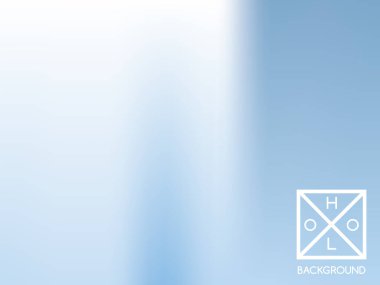 Mavi arka plan. Parlak bir örtü. Soyut neon rengi folyo. Moda yaratıcı vektör kozmik değişim. Ağ mavisi folyo. Pankart için yaratıcı neon şablonu. Canlı bir iz..