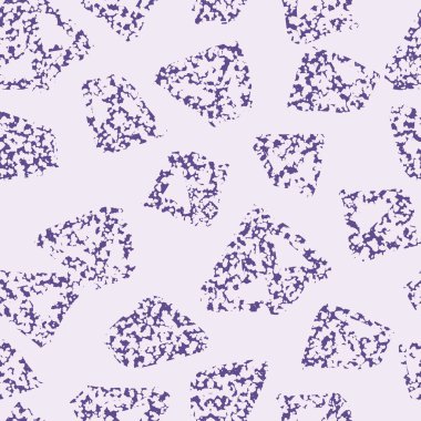 Üçgen desen. Mor geometrik dikişsiz doku. Hippi moda baskısı. Moda grafik yinelenen fayans. Kimono geçmişi. Modern soyut doğrusal süs. 