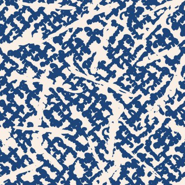 Çizgili doku deseni. İndigo Japon suluboya dikişsiz baskısı. Organik shibori vektör boyası arka plan. Japon kırsal batik kumaşı. Geleneksel modern soyut fayans. Psikedelik halk tasarımı.