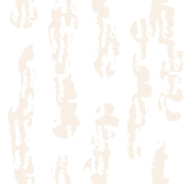 Streep Textuur Patroon Ivoor Witte Japanse Aquarel Naadloze Print Organische — Stockvector
