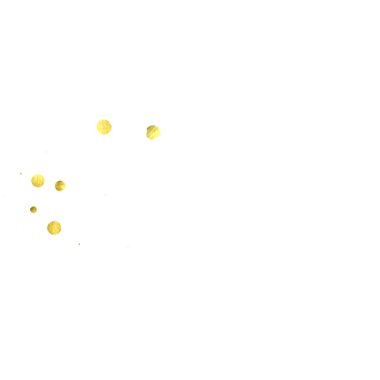 Yuvarlak altın konfetisi. Parıldayan vektör arka planı kutlar. Suluboya altın parıltılar ve noktalar. Makbuz arkaplanı. Noel partisi davetiye şablonu. Düşen altın konfetileri. Parıldayan arkaplan. 