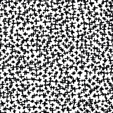 Çapraz model. Siyah, beyaz, geometrik, pürüzsüz doku. Tek renkli tasarım baskısı. Mimal grafik tekrar eden fayans. Basit geometri arkaplanı. Soyut soyut doğrusal süsleme