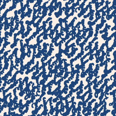 Çizgili doku deseni. İndigo Japon suluboya dikişsiz baskısı. Organik shibori vektör boyası arka plan. Japon kırsal batik kumaşı. Geleneksel modern soyut fayans. Psikedelik halk tasarımı.