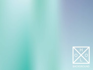 Mavi arka plan. Yanardöner kapak. Soyut neon rengi arkaplan. Moda yaratıcı vektör kozmik değişim. Ağ mavisi folyo. Pankart için yaratıcı neon şablonu. Parlak yazdırma.