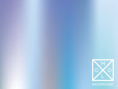 Mavi arka plan. Yanardöner kapak. Soyut neon rengi folyo. Moda yaratıcı vektör kozmik değişim. Ağ mavisi folyo. Pankart için yaratıcı neon şablonu. Canlı bir iz..