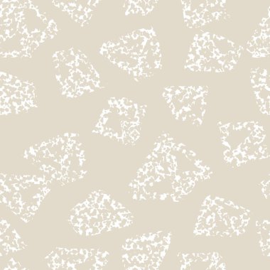 Üçgen desen. Beyaz fildişi geometrik dikişsiz doku. Düz vektör tasarım baskısı. Moda grafik tekrarı baskısı. Mürekkeple çizilmiş geometri arka planı. Modern soyut doğrusal süs. 