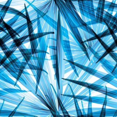 Palm Monstera Kusursuz Düzen. Indigo Tropik Yaz Arkaplanı. Plaj Ormanı Mayo Tasarımı Yaprakları. Lei Uyum. Retro Hawai baskısı. Tropik Tekstil dokusu. Botanik fayansları.