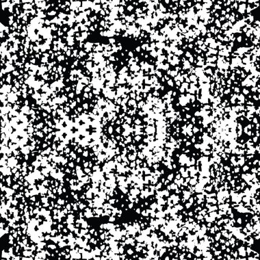 Shibori deseni. Beyaz siyah kravatlı, pürüzsüz desenli. Tek renkli vektör tasarımı baskısı. Japonca grafik tekrar eden fayans. Suluboya geometri arka planı. Modern soyut doğrusal süs. 