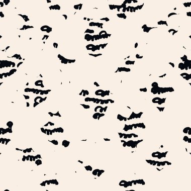 Çizgili doku deseni. Siyah beyaz Japon suluboya kusursuz baskı. Organik shibori vektör boyası arka plan. Japon kırsal batik kumaşı. Geleneksel modern soyut fayans. Psikedelik halk tasarımı.