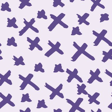 Çapraz model. Ultraviyole geometrik dikişsiz doku. Tek renkli vektör tasarımı baskısı. Japonca grafik tekrar eden fayans. Mürekkeple çizilmiş geometri arka planı. Soyut soyut doğrusal süsleme. 