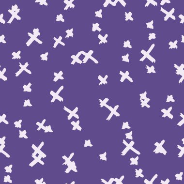 Çapraz model. Ultraviyole geometrik dikişsiz doku. Tek renkli tasarım baskısı. Mimal grafik tekrar eden fayans. Elmas arka plan. Modern soyut doğrusal süs. 