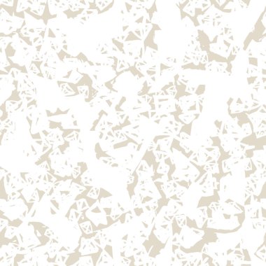 Üçgen desen. Beyaz fildişi geometrik dikişsiz doku. Tek renkli vektör tasarımı baskısı. Mimal grafik tekrar eden fayans. Basit geometri arkaplanı. Soyut soyut doğrusal süsleme