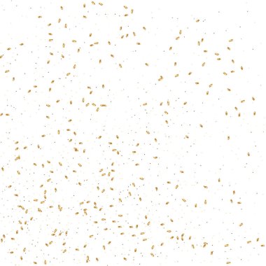  Altın konfetileri, kurdeleler. Parıldıyor. Bokeh geçmişi. Soyut altın yıldönümü davetiye şablonu. Düğün konsepti kartı. Uçan soyut parçacıklar. Patlama kutlama kartı.