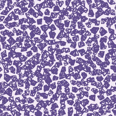 Üçgen desen. Mor geometrik dikişsiz doku. Düz vektör tasarım baskısı. Mimal grafik tekrar eden fayans. Mürekkeple çizilmiş geometri arka planı. Soyut soyut doğrusal süsleme