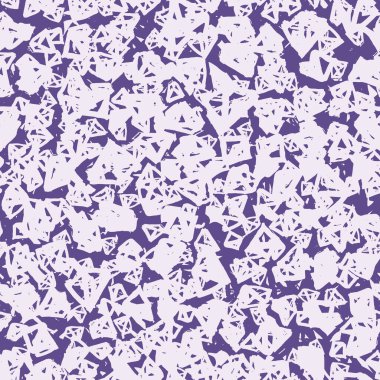 Üçgen desen. Mor geometrik dikişsiz doku. Hippi moda baskısı. Fütürist grafik tekrar eden fayans. Mürekkeple çizilmiş geometri arka planı. Soyut soyut doğrusal süsleme. 