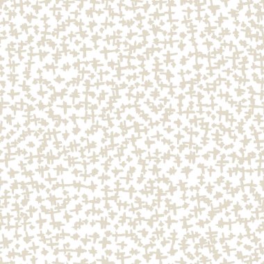 Çapraz model. Beyaz fildişi geometrik dikişsiz doku. Tek renkli tasarım baskısı. Moda grafik tekrarı baskısı. Basit geometri arkaplanı. Modern soyut doğrusal süs. 