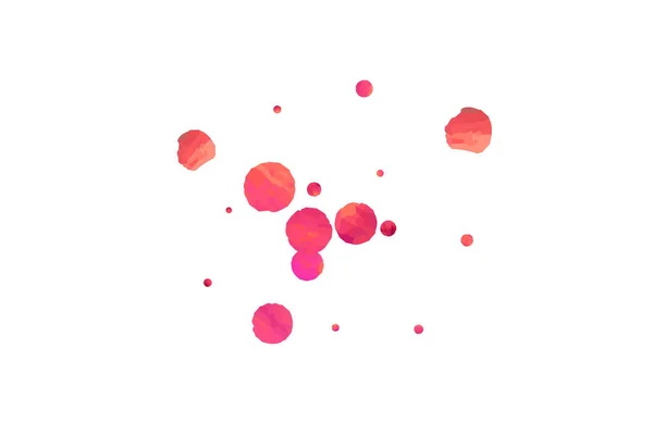 Des Confettis Rouges Des Paillettes Rose Tombantes Conception Graphique Pour — Image vectorielle