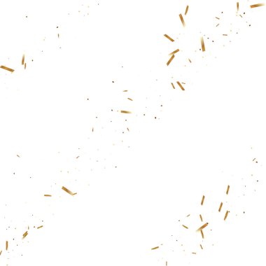  Altın konfetileri, kurdeleler. Parıldıyor. Bokeh geçmişi. Soyut altın yıldönümü davetiye şablonu. Düğün konsepti kartı. Uçan soyut parçacıklar. Patlama kutlama kartı.