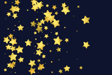 Yuvarlak altın konfetisi. Geçmişi kutlayın. Suluboya altın parıltılar ve noktalar. Makbuz arkaplanı. Noel partisi davetiye şablonu. Düşen altın konfetileri. Parıldayan arkaplan. 