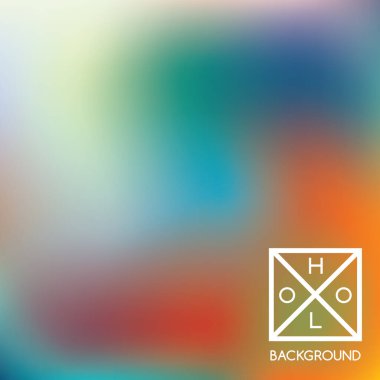 Sanal arkaplan. Holo yanardöner örtüsü. Soyut yumuşak pastel renkler arka plan. Moda yaratıcı vektör kozmik değişim. Pastel holografik folyo. Pankart için yaratıcı neon şablonu. 