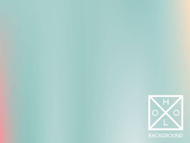 Sanal arkaplan. Holo yanardöner örtüsü. Soyut yumuşak pastel renkler arka plan. Moda yaratıcı vektör kozmik değişim. Ağ holografik folyo. Pankart için vintage neon şablonu. 