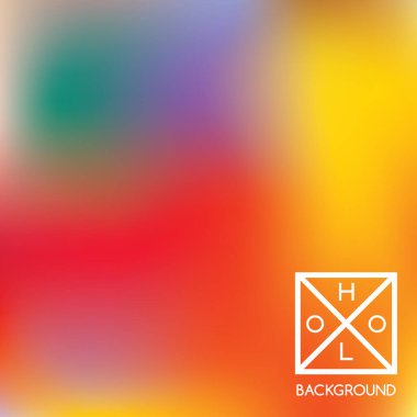 Sanal arkaplan. Holo yanardöner örtüsü. Soyut yumuşak pastel renkler arka plan. Asgari yaratıcı vektör gradyanı. Pastel holografik folyo. Pankart için yaratıcı neon şablonu. 