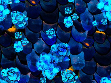 Parlak renklere sahip güzel çiçek arkaplanı