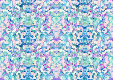 Fas dikişsiz şablonu. Mozaik arka plan. Suluboya geometrik İslami tasarım dokusu. Mürekkep oryantal arabesk izi. Fas geometrik kusursuz desen. Asya suluboya mozaik dokusu.