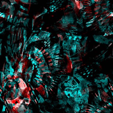 Suluboya etnik, pürüzsüz desen. Kabile renginde boya fırçası izi. Doğu suluboya bandanası. Mayo dokusu. Çiçekli Coachella pürüzsüz desen. Sıkıntılı soyut uyum.