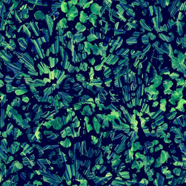 Leopar dikişsiz suluboya deseni. Siyah yeşil, egzotik, pürüzsüz desen. Kamuflaj izi. Minimum el çizimi yaz çitası arkaplanı. Hayvan derisi tropikal mürekkep uyumluluğu.